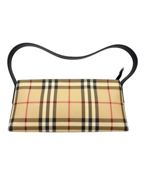 BURBERRY LONDON（バーバリーロンドン）BURBERRY LONDON (バーバリーロンドン) ノバチェックワンショルダーバッグ ベージュの古着・服飾アイテム