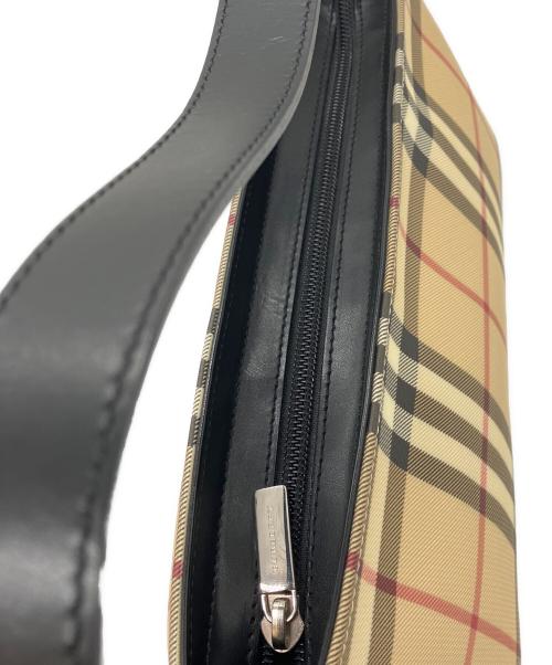BURBERRY LONDON（バーバリーロンドン）BURBERRY LONDON (バーバリーロンドン) ノバチェックワンショルダーバッグ ベージュの古着・服飾アイテム