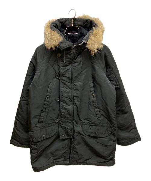 SPIEWAK（スピワック）SPIEWAK (スピワック) N-3Bタイプコート ブラック サイズ:Mの古着・服飾アイテム