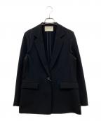 UNITED ARROWSユナイテッドアローズ）の古着「drapy テーラード ジャケット」｜ブラック