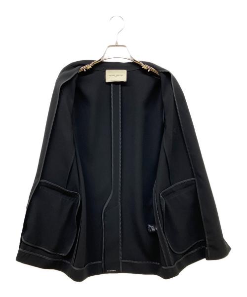 UNITED ARROWS（ユナイテッドアローズ）UNITED ARROWS (ユナイテッドアローズ) drapy テーラード ジャケット ブラック サイズ:36 未使用品の古着・服飾アイテム