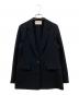 UNITED ARROWS（ユナイテッドアローズ）の古着「drapy テーラード ジャケット」｜ブラック