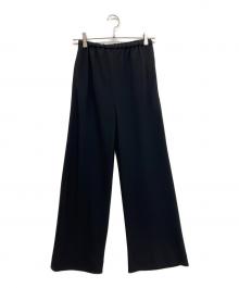 UNITED ARROWS（ユナイテッドアローズ）の古着「drapy バイアス イージー パンツ」｜ブラック