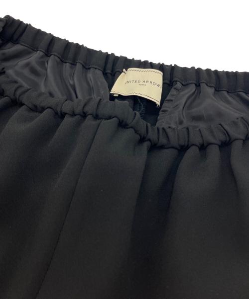 UNITED ARROWS（ユナイテッドアローズ）UNITED ARROWS (ユナイテッドアローズ) drapy バイアス イージー パンツ ブラック サイズ:SIZE Sの古着・服飾アイテム