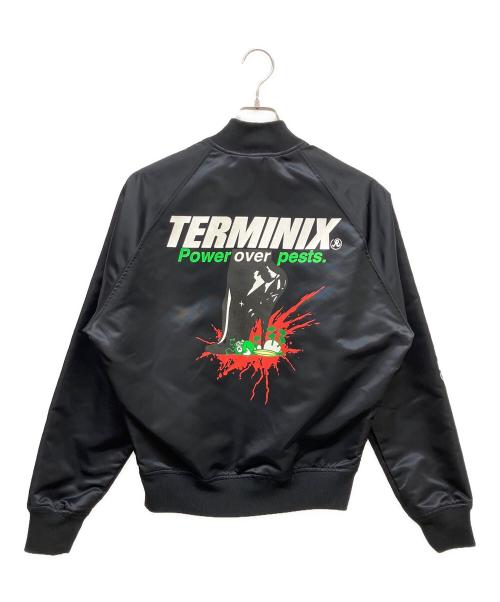 Richardson（リチャードソン）Richardson (リチャードソン) TERMINIX MA-1ジャケット ブラック サイズ:Sの古着・服飾アイテム