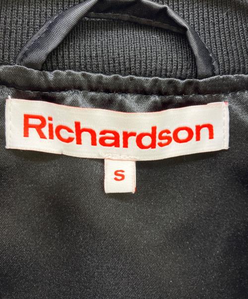 Richardson（リチャードソン）Richardson (リチャードソン) TERMINIX MA-1ジャケット ブラック サイズ:Sの古着・服飾アイテム