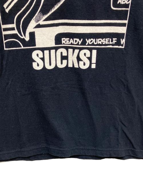 Thee Hysteric XXX（ジィ ヒステリックトリプルエックス）Thee Hysteric XXX (ジィ ヒステリックトリプルエックス) READY YOUR SELF Tシャツ ブラック サイズ:Mの古着・服飾アイテム