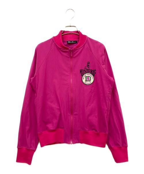 Hysteric Glamour（ヒステリックグラマー）Hysteric Glamour (ヒステリックグラマー) ヒスガールブルゾン ピンク サイズ:Freeの古着・服飾アイテム