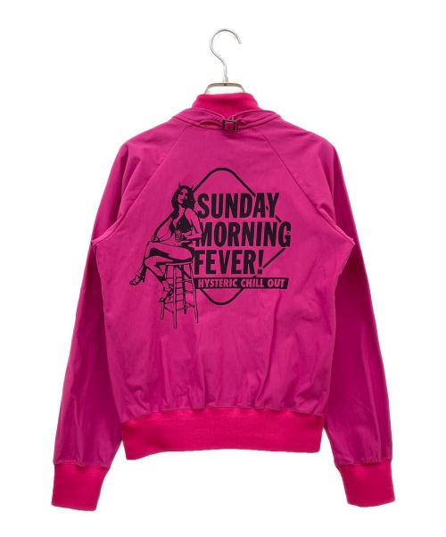 Hysteric Glamour（ヒステリックグラマー）Hysteric Glamour (ヒステリックグラマー) ヒスガールブルゾン ピンク サイズ:Freeの古着・服飾アイテム