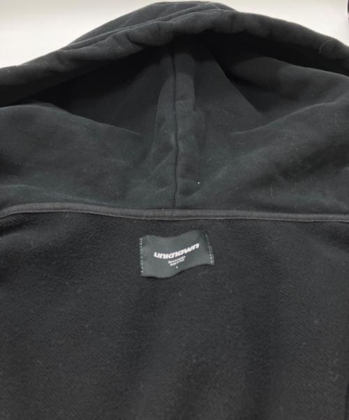 Unknown london（アンノウンロンドン）Unknown london (アンノウンロンドン) Rhinestone Zip Hoodie/ラインストーン ジップ フーディー ブラック サイズ:Lの古着・服飾アイテム