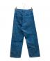 AURALEE (オーラリー) PIGMENT DYE FINX CORDUROY WIDE 5P PANTS/ピグメントダイフィンクスコーデュロイワイド5ポケットパンツ ブルー サイズ:S：30000円