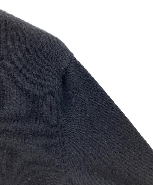 BLACK COMME des GARCONS（ブラックコムデギャルソン）BLACK COMME des GARCONS (ブラックコムデギャルソン) ウサギ柄ニットプルオーバー ブラック サイズ:Sの古着・服飾アイテム