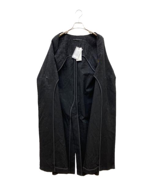 .less（レス）.less (レス) ジレ ブラック サイズ:Freeの古着・服飾アイテム