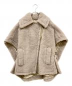 MaxMaraマックスマーラ）の古着「テディベアケープ ポンチョ」｜ライトピンク