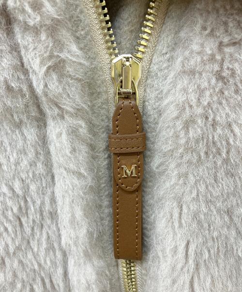 MaxMara（マックスマーラ）MaxMara (マックスマーラ) テディベアケープ ポンチョ ライトピンク サイズ:42 未使用品の古着・服飾アイテム