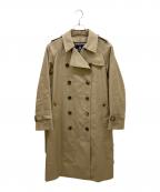 Aquascutumアクアスキュータム）の古着「BASIC TRENCH COAT MAXI」｜ベージュ