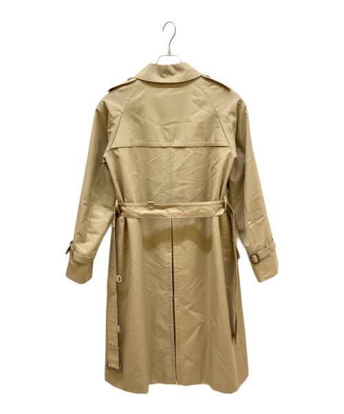 Aquascutum（アクアスキュータム）Aquascutum (アクアスキュータム) BASIC TRENCH COAT MAXI ベージュ サイズ:8の古着・服飾アイテム
