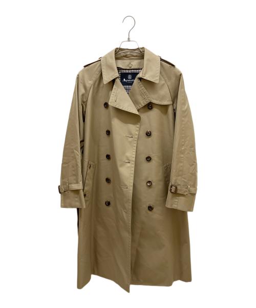 Aquascutum（アクアスキュータム）Aquascutum (アクアスキュータム) BASIC TRENCH COAT MAXI ベージュ サイズ:8の古着・服飾アイテム