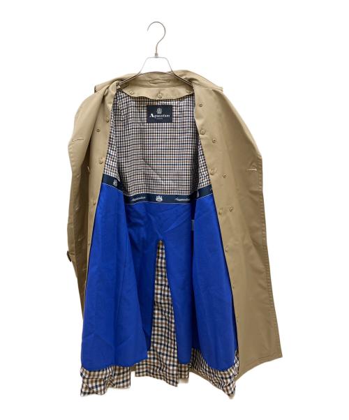 Aquascutum（アクアスキュータム）Aquascutum (アクアスキュータム) BASIC TRENCH COAT MAXI ベージュ サイズ:8の古着・服飾アイテム