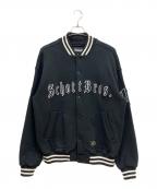 Schottショット）の古着「STADIUM SWEAT JACKET」｜ブラック