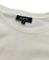 中古・古着 A.P.C. (アーペーセー) ロゴカットソー ホワイト サイズ:SIZE XS：5000円