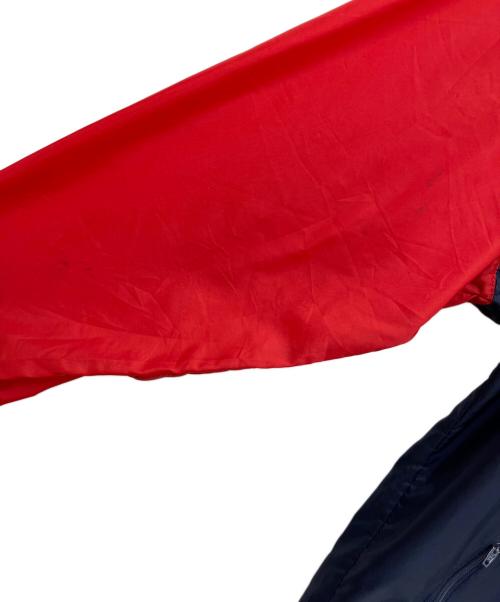 adidas（アディダス）adidas (アディダス) ナイロンウォームアッププルオーバージャケット ネイビー×ホワイト サイズ:Lの古着・服飾アイテム