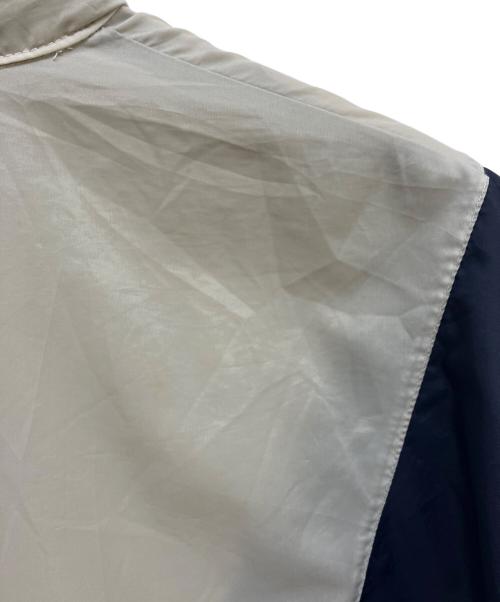 adidas（アディダス）adidas (アディダス) ナイロンウォームアッププルオーバージャケット ネイビー×ホワイト サイズ:Lの古着・服飾アイテム