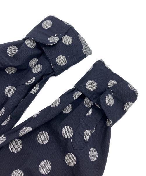 BEAMS PLUS（ビームスプラス）BEAMS PLUS (ビームスプラス) Button Down Over Print Classic Fit ネイビー×ホワイト サイズ:L 未使用品の古着・服飾アイテム