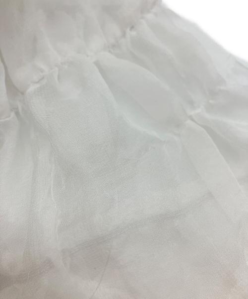 Treat Urself（トリートユアセルフ）Treat Urself (トリートユアセルフ) ノースリーブミニワンピ ホワイト サイズ:SIZE Freeの古着・服飾アイテム