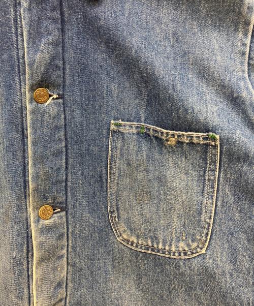 KEY IMPERIAL（キーインペリアル）KEY IMPERIAL (キーインペリアル) カバーオール インディゴ サイズ:-の古着・服飾アイテム