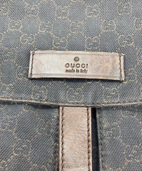 GUCCI（グッチ）GUCCI (グッチ) メッセンジャーバッグ ブラウンの古着・服飾アイテム