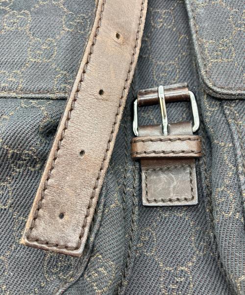 GUCCI（グッチ）GUCCI (グッチ) メッセンジャーバッグ ブラウンの古着・服飾アイテム