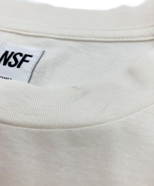 NSF（エヌエスエフ）NSF (エヌエスエフ) CREW Tシャツ ホワイト サイズ:SIZE Sの古着・服飾アイテム