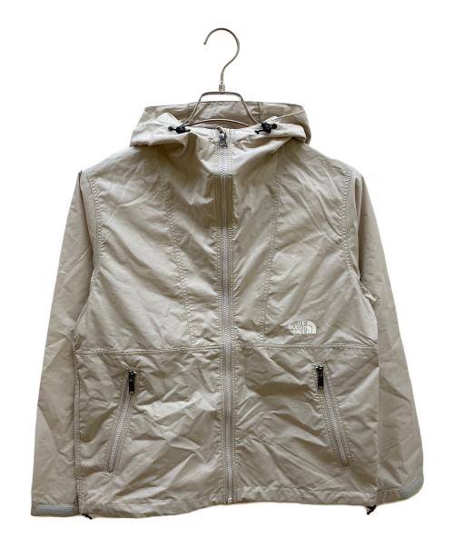 THE NORTH FACE（ザ ノース フェイス）THE NORTH FACE (ザ ノース フェイス) Compact Jacket/コンパクトジャケット アイボリー サイズ:Mの古着・服飾アイテム