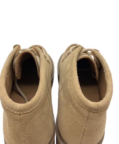 Caminando（カミナンド）Caminando (カミナンド) MOC SHORT BOOTS BEIGE SUEDE/モックショートブーツベージュスエード ベージュ サイズ:8の古着・服飾アイテム