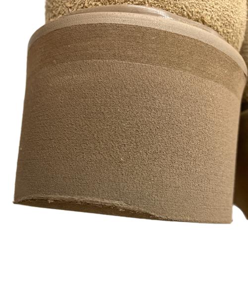 Caminando（カミナンド）Caminando (カミナンド) MOC SHORT BOOTS BEIGE SUEDE/モックショートブーツベージュスエード ベージュ サイズ:8の古着・服飾アイテム