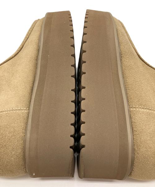 Caminando（カミナンド）Caminando (カミナンド) MOC SHORT BOOTS BEIGE SUEDE/モックショートブーツベージュスエード ベージュ サイズ:8の古着・服飾アイテム