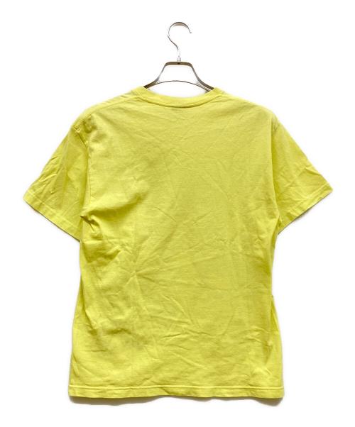 stussy（ステューシー）stussy (ステューシー) 恐竜 プリントTシャツ イエロー サイズ:Mの古着・服飾アイテム