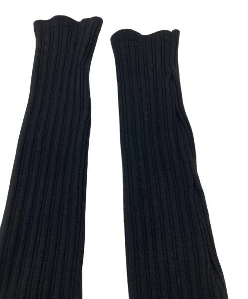 Apuweiser-riche（アプワイザーリッシェ）Apuweiser-riche (アプワイザーリッシェ) レーストリムドッキングワンピース ブラック サイズ:S 未使用品の古着・服飾アイテム