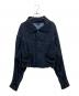 COMME des GARCONS（コムデギャルソン）の古着「スパンコール刺繍ジャケット」｜ネイビー