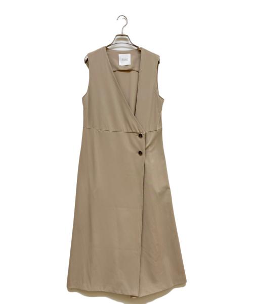 STUDIOUS（ステュディオス）STUDIOUS (ステュディオス) 3WAYトレンチコート ワンピース ベージュ サイズ:SIZE 2の古着・服飾アイテム