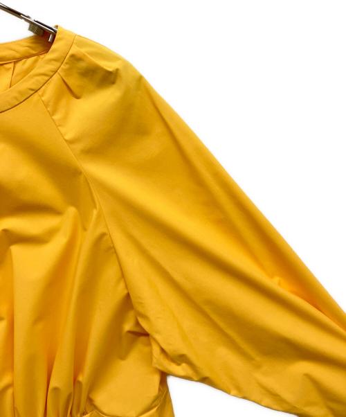 ADORE（アドーア）ADORE (アドーア) アシメギャザーブラウス イエロー サイズ:38の古着・服飾アイテム