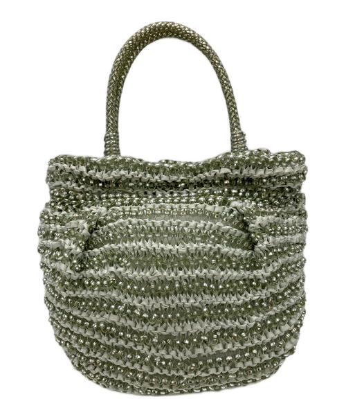 ANTEPRIMA（アンテプリマ）ANTEPRIMA (アンテプリマ) 2WAYワイヤーバッグ ミントグリーンの古着・服飾アイテム