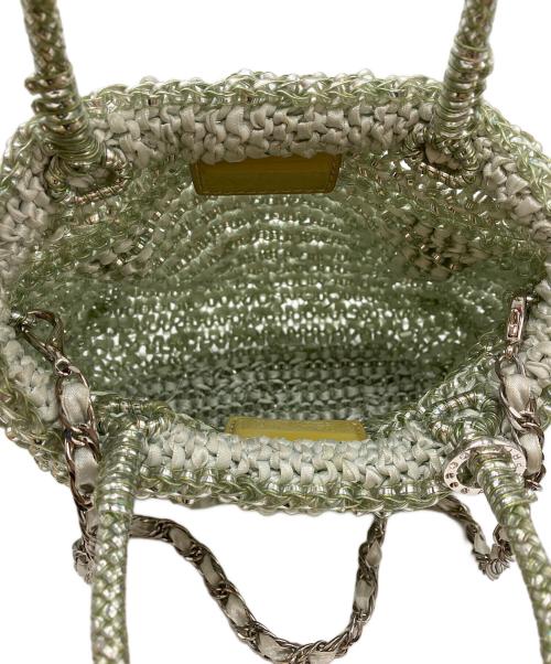 ANTEPRIMA（アンテプリマ）ANTEPRIMA (アンテプリマ) 2WAYワイヤーバッグ ミントグリーンの古着・服飾アイテム