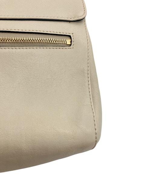 Chloe（クロエ）Chloe (クロエ) June Bow Small Shoulder Bag ホワイト×グリーンの古着・服飾アイテム