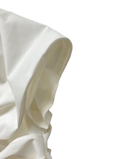 cygne（シーニュ）cygne (シーニュ) リボンオフショルトップス Paniel ホワイト サイズ:1の古着・服飾アイテム