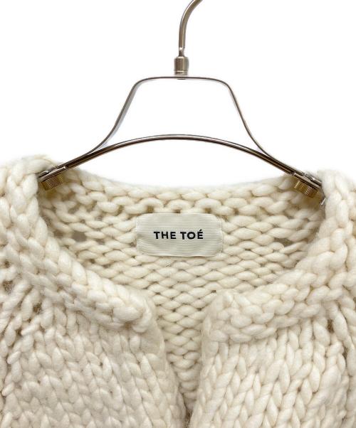 THE TOE（ザ・トゥー）THE TOE (ザ・トゥー) Enfield handmade cardigan アイボリー サイズ:Fの古着・服飾アイテム