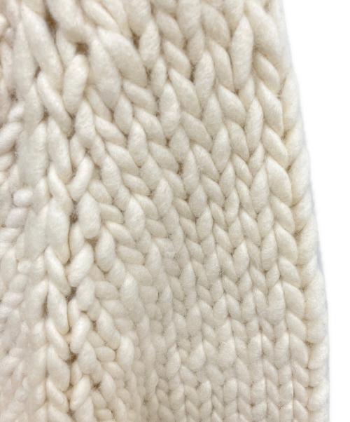 THE TOE（ザ・トゥー）THE TOE (ザ・トゥー) Enfield handmade cardigan アイボリー サイズ:Fの古着・服飾アイテム