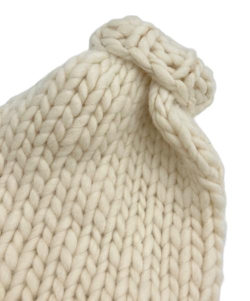 THE TOE（ザ・トゥー）THE TOE (ザ・トゥー) Enfield handmade cardigan アイボリー サイズ:Fの古着・服飾アイテム