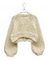 THE TOE (ザ・トゥー) Enfield handmade cardigan アイボリー サイズ:F：15000円